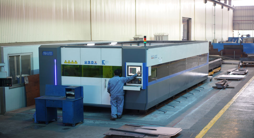 Laser cutting for steel structure machine raw material