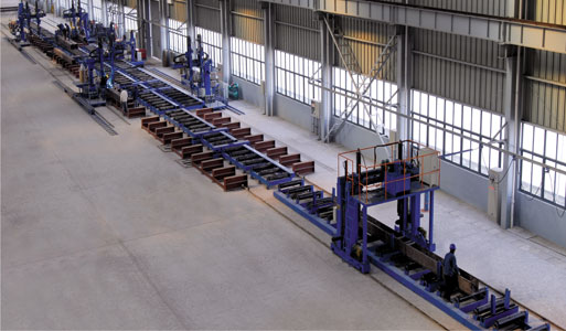 Box Column Welding Line