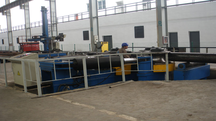 Pipe Bending Machine In Haotai Steel Company