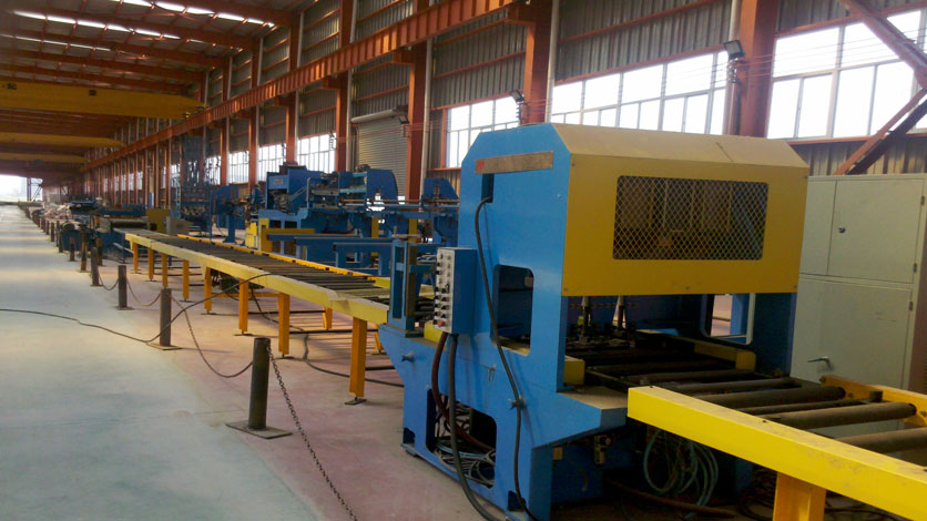 Steel Bar Truss Production Line In Honglu Steel Company