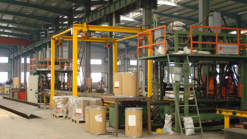 H-Beam Welding Line In Jincheng Steel Company