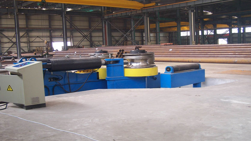 Pipe Bending Machine In Yaohai Steel Company