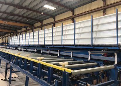 PU & PIR Sandwich Panel Line In UAE