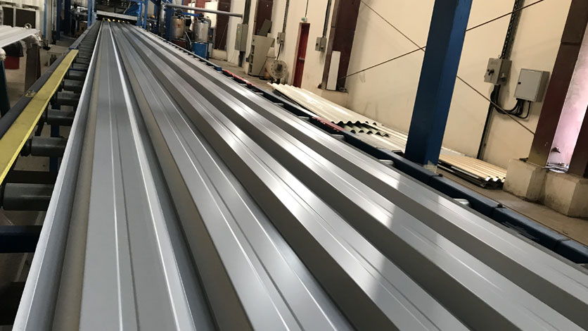 PU & PIR Sandwich Panel Line In UAE