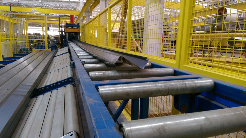Roll Forming And Slitting Line In Brazil