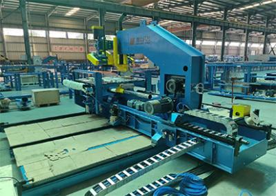 Rock wool sandwich panel line in Saudi Arabia