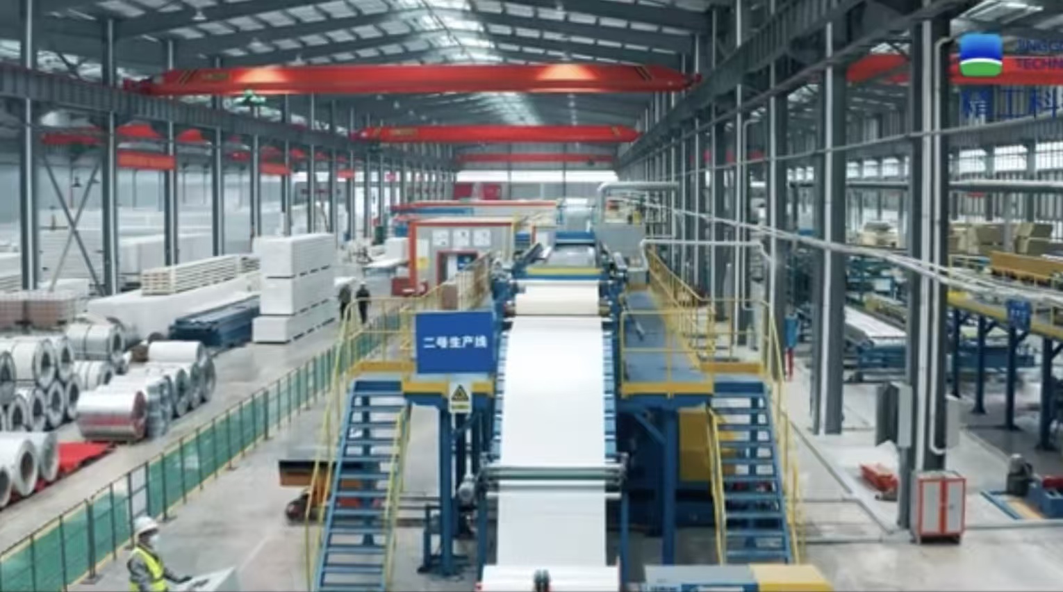 Sandwich panel production lines Sandwich panel production lines