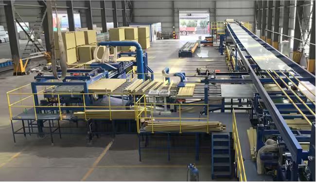 Jinggong Rock Wool Sandwich Panel Line Jinggong Rock Wool Sandwich Panel Line